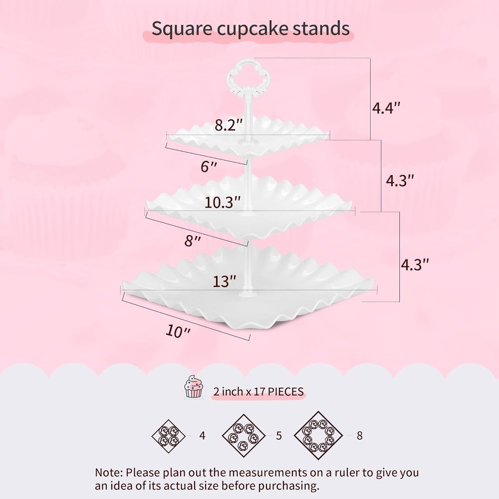 5-teiliges Tortenständer-Set m – Cupcake Stand Tier Bewertung und Preis