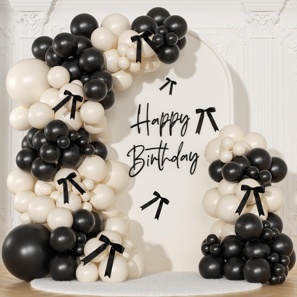 151-teiliges Schwarzes und San – Balloon Arch Kit Bewertung und Preis