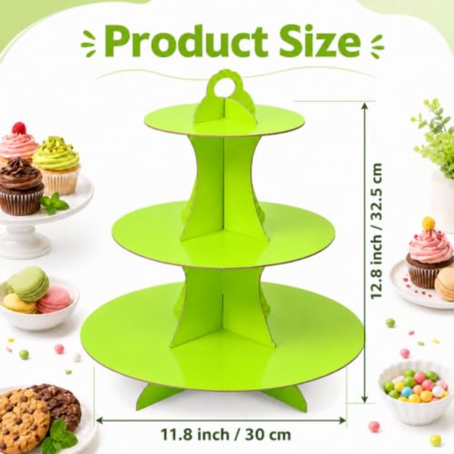 Cupcake-Ständer 3-stufiger Cup – Cupcake Stand Tier Bewertung und Preis