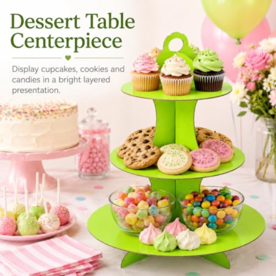 Cupcake-Ständer 3-stufiger Cup – Cupcake Stand Tier Bewertung und Preis