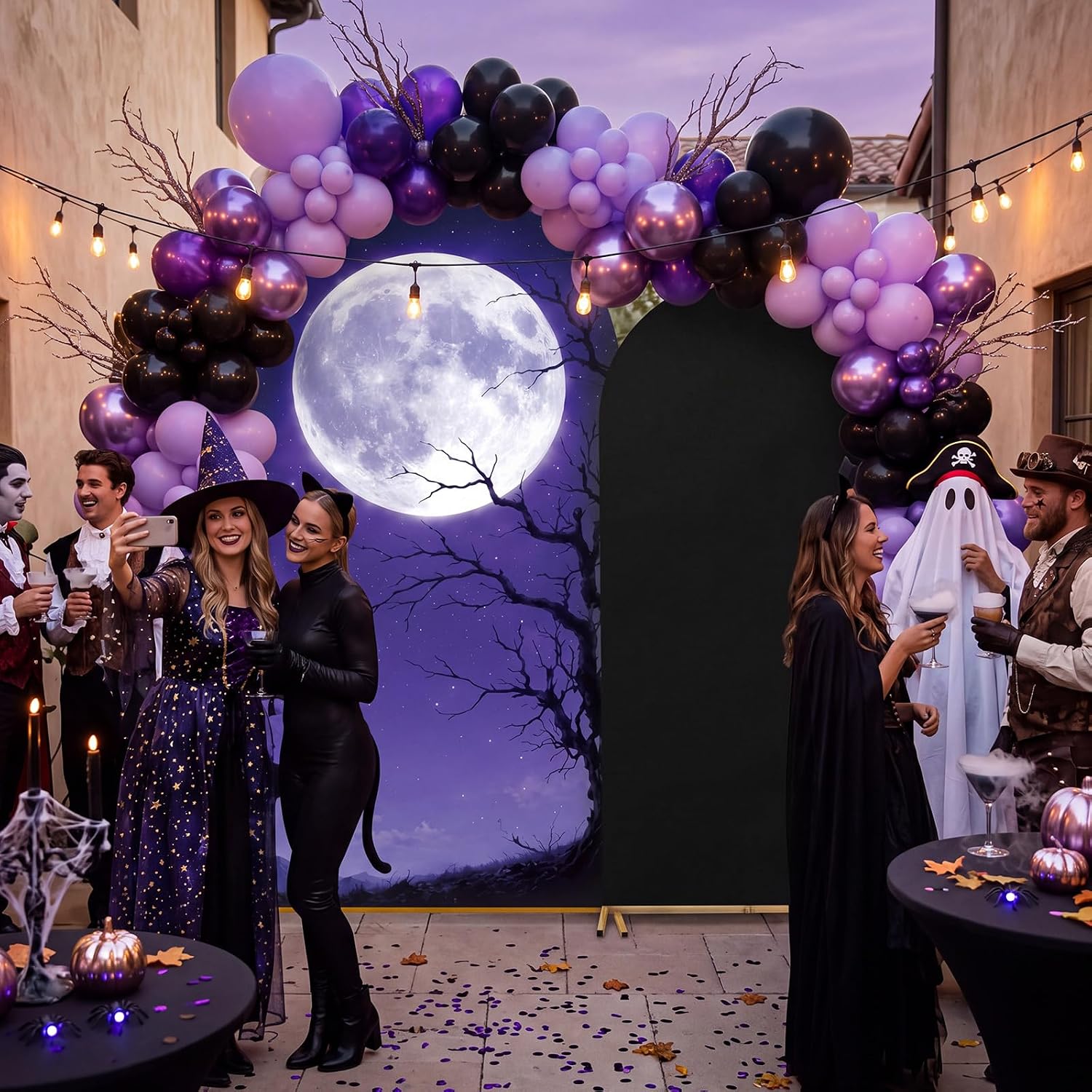 Maßgefertigter 2-seitiger Hall – Dessert Table Backdrop Bewertung und Preis