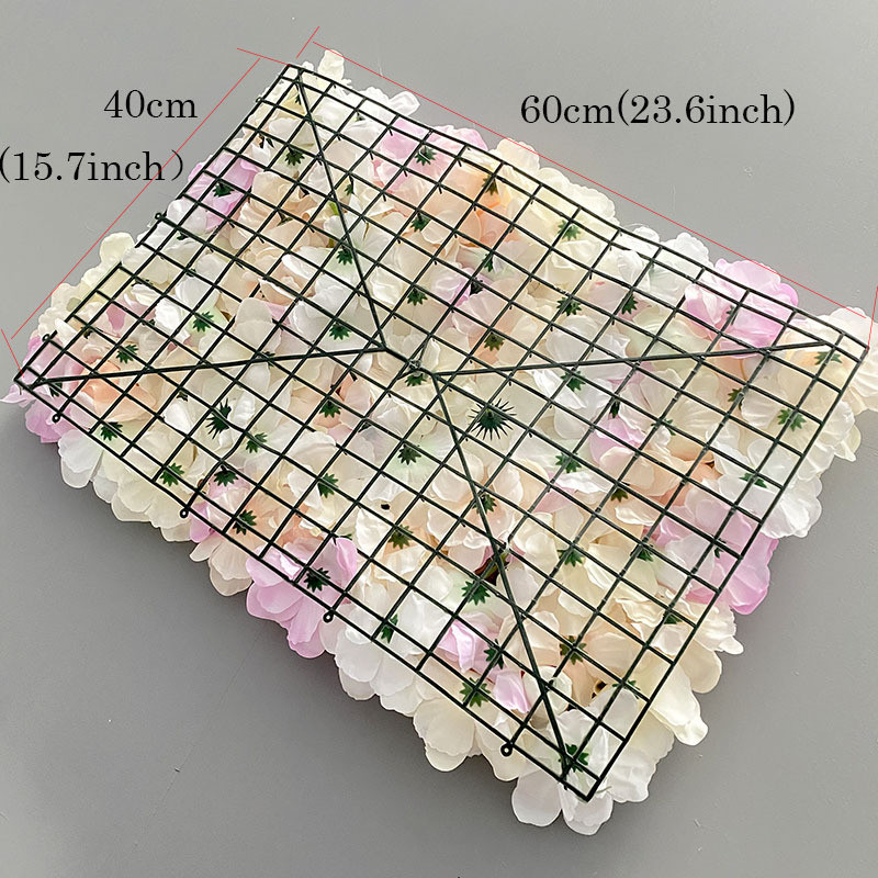 Lila rosa künstliche Blumen wa – Flower Wall Panel Bewertung und Preis