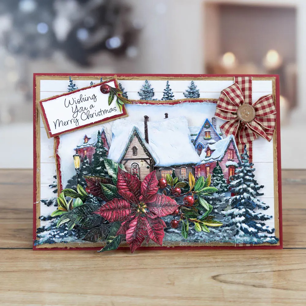 Weihnachten Yuletide Reihe Win – Flower Wall Panel Bewertung und Preis