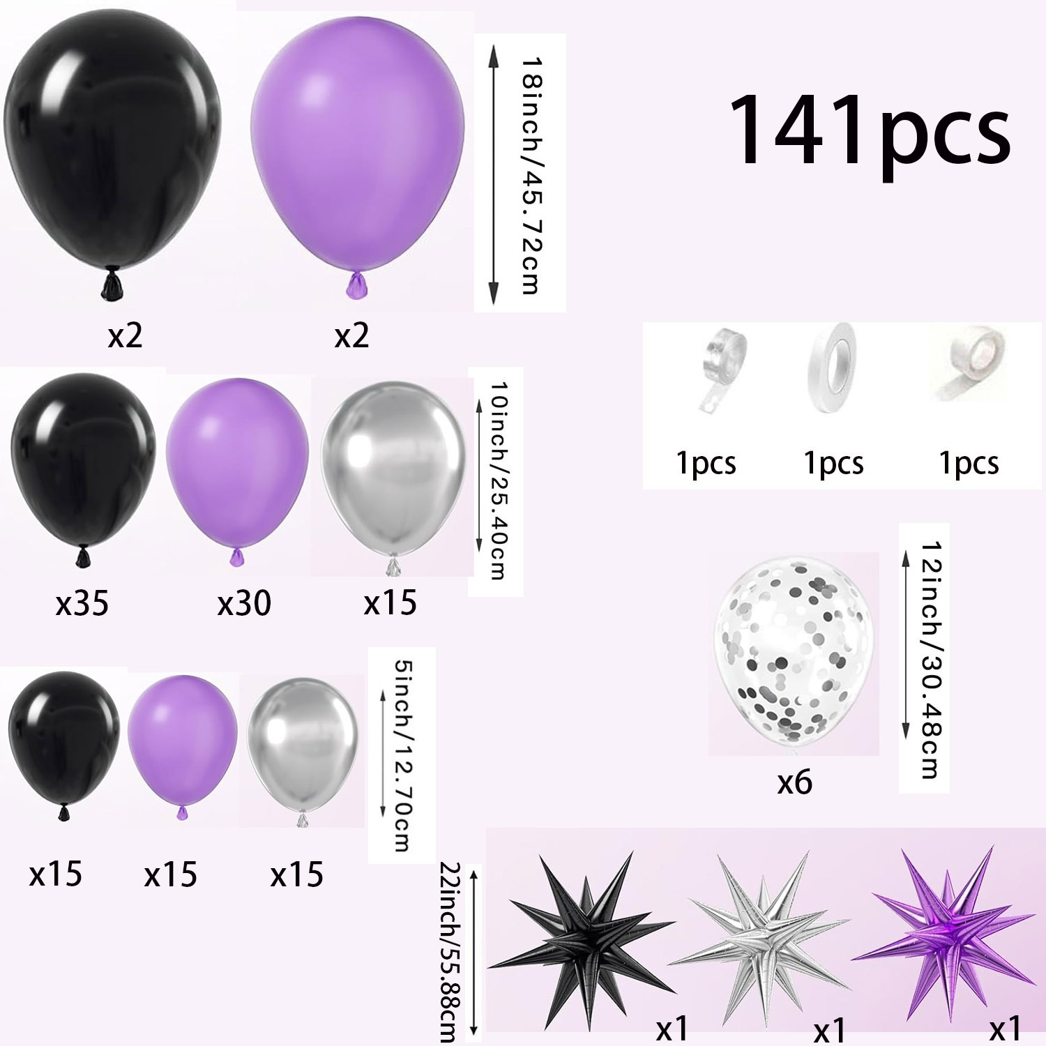 141-teiliges Ballon-Girlandenb – Balloon Arch Kit Bewertung und Preis